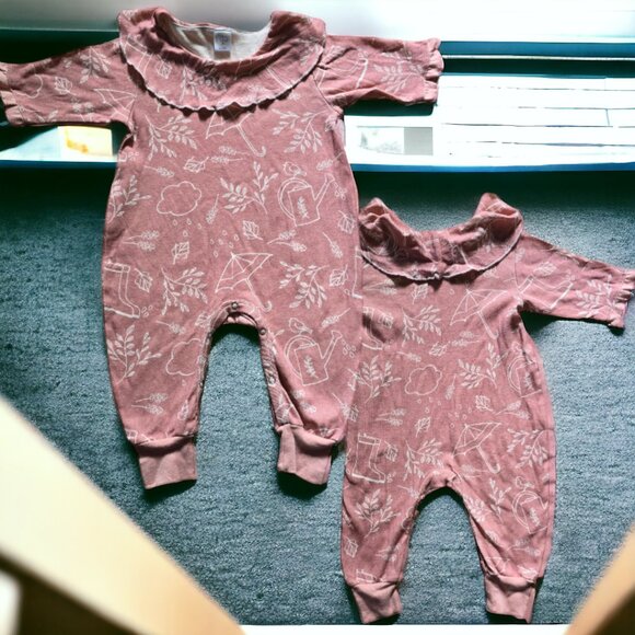 EUC TESA BABE (12/18 MO ) 4pc. Bodysuits - Picture 3 of 7